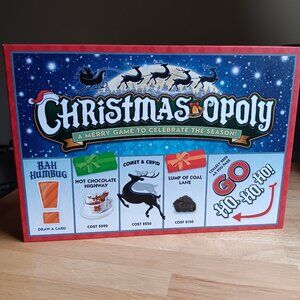 Christmas-Opoly Christmas Monopoly Style Family Board Game New Late For The Sky